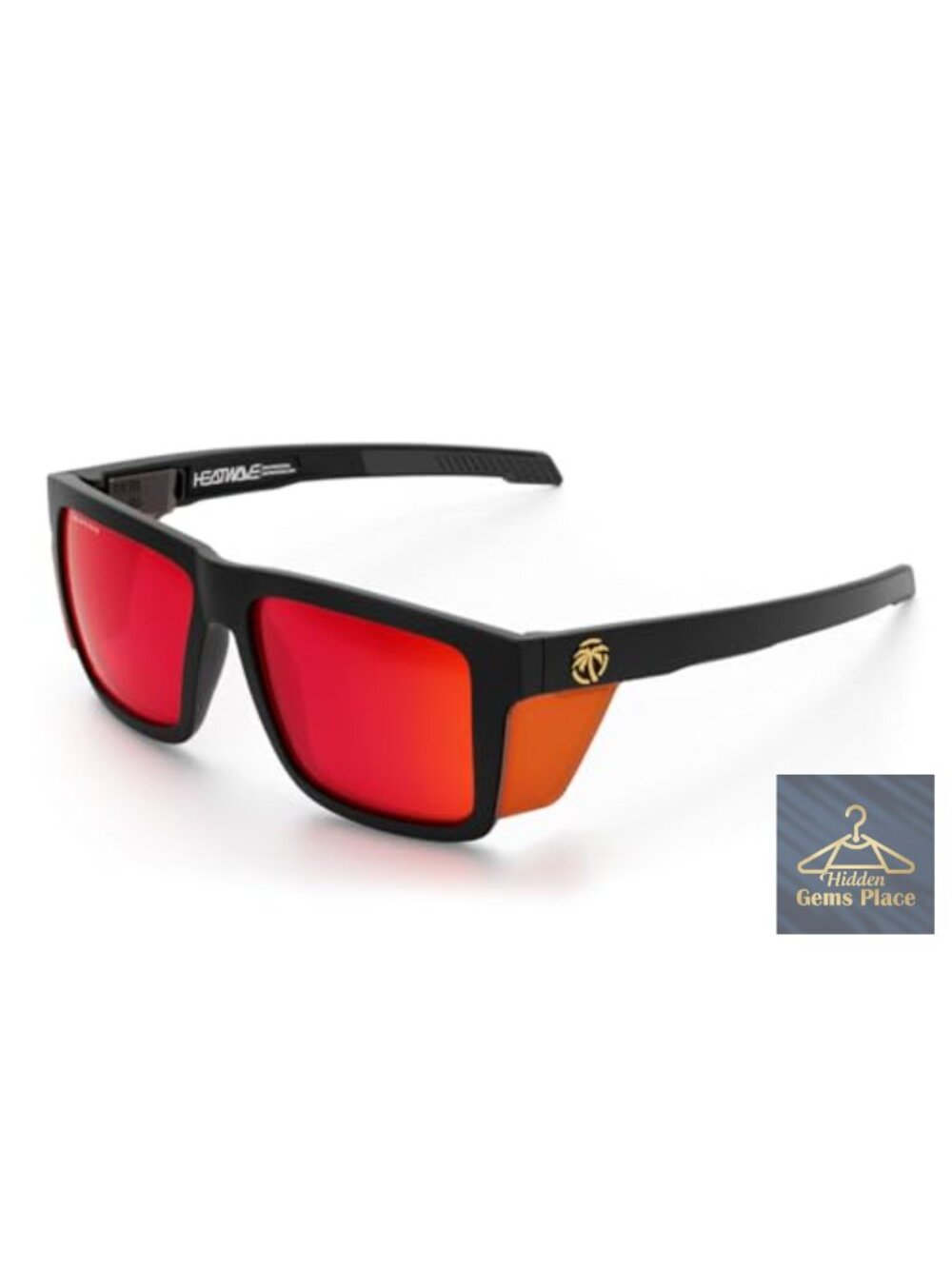 Polarized Wrap Around Sports Sunglasses XL Vise Polycarbonate Lenses